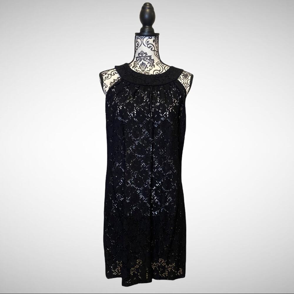 Laundry by Design Lace Crochet Dress Sz M